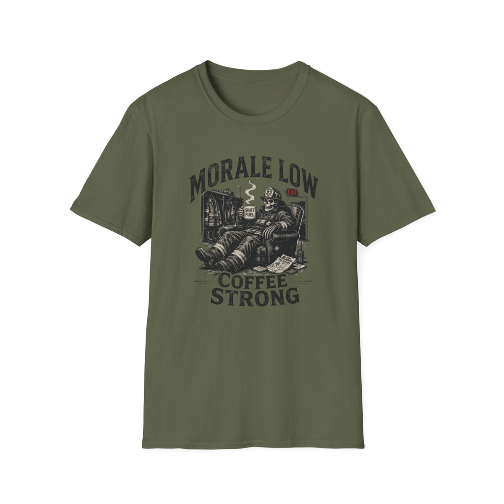 Moral Low Coffee Strong T‑Shirt