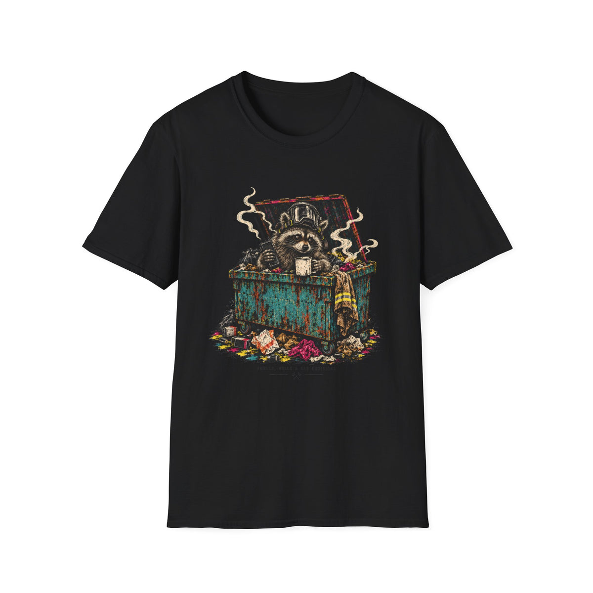 Bad Decisions Raccoon T-Shirt