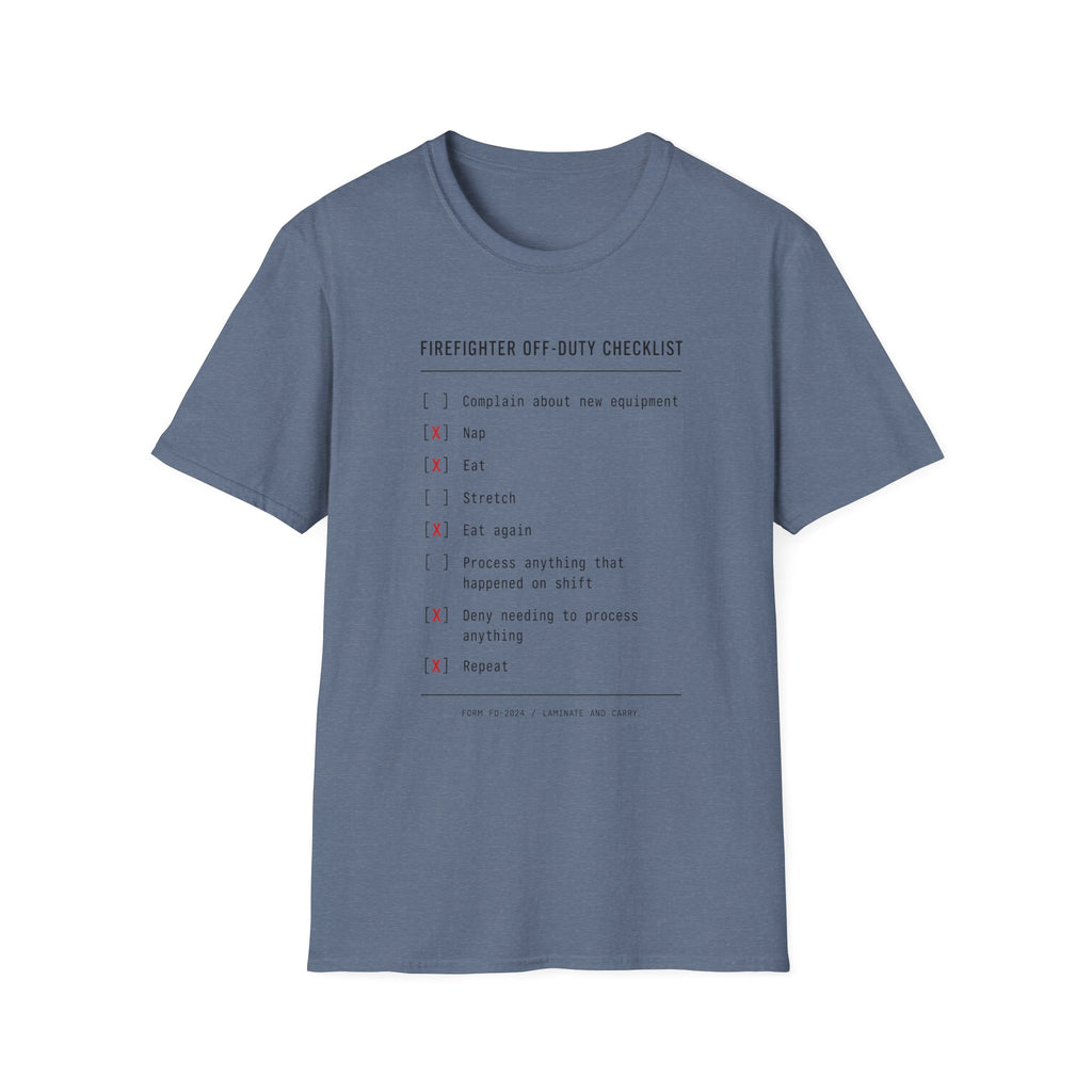 Offduty Checklist T-Shirt