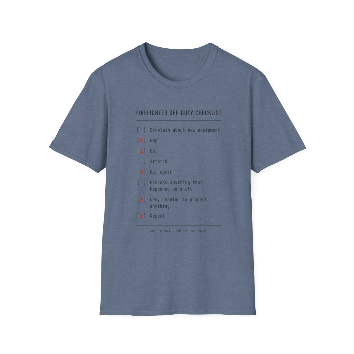 Offduty Checklist T-Shirt