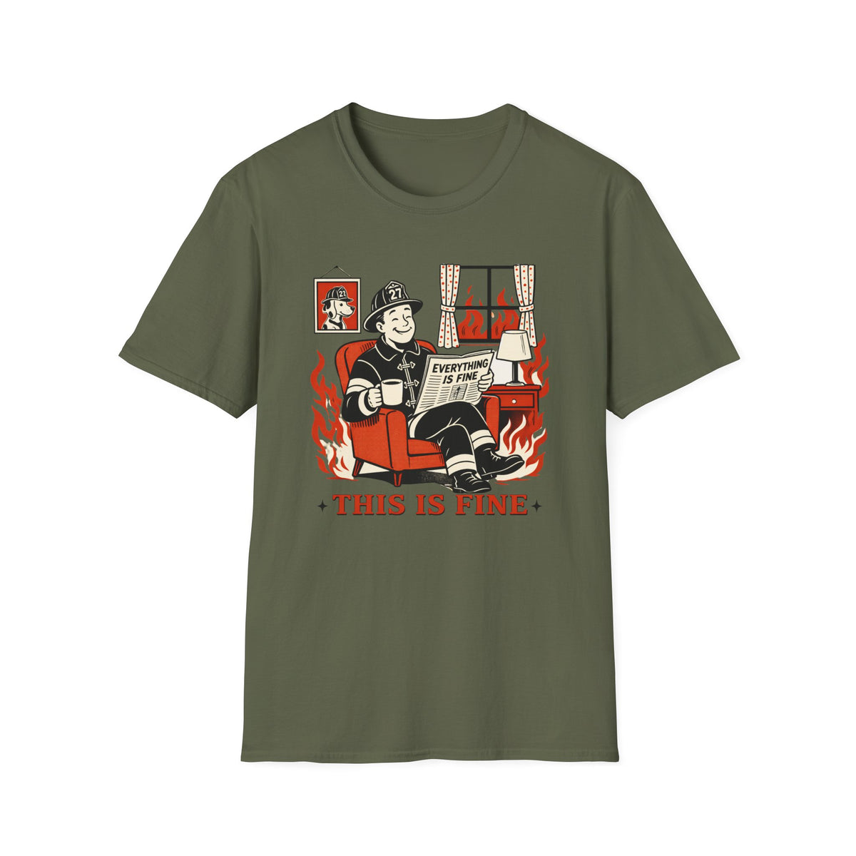 This Is Fine T-Shirt