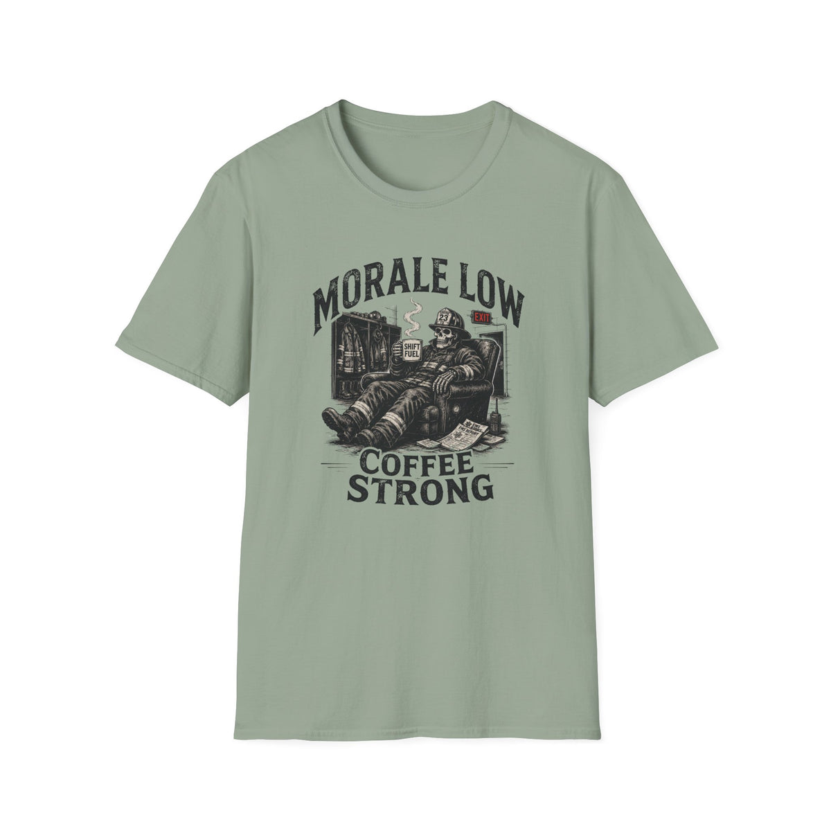 Moral Low Coffee Strong T‑Shirt