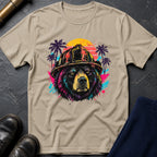 Retro Bear T-Shirt — Sand