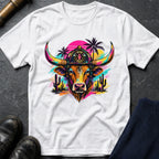 Retro Bull T-Shirt — White