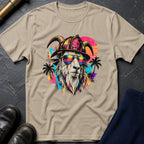 Retro Goat T-Shirt — Sand