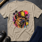 Retro Hyena T-Shirt — Sand
